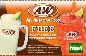 Picture 24 300x198 A&W Restaurants: FREE Small Limeade with Purchase