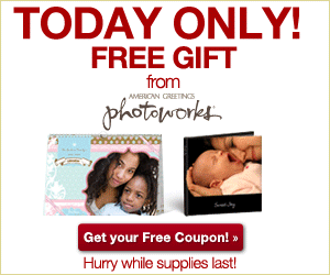 DEAD DEAL: Photoworks: Free Clutch Photo Book, Free Calendar, 25 FREE Photo Cards, or $25 Gift Code 300x250 freeday DEAD DEAL: Photoworks: Free Clutch Photo Book, Free Calendar, 25 FREE Photo Cards, or $25 Gift Code