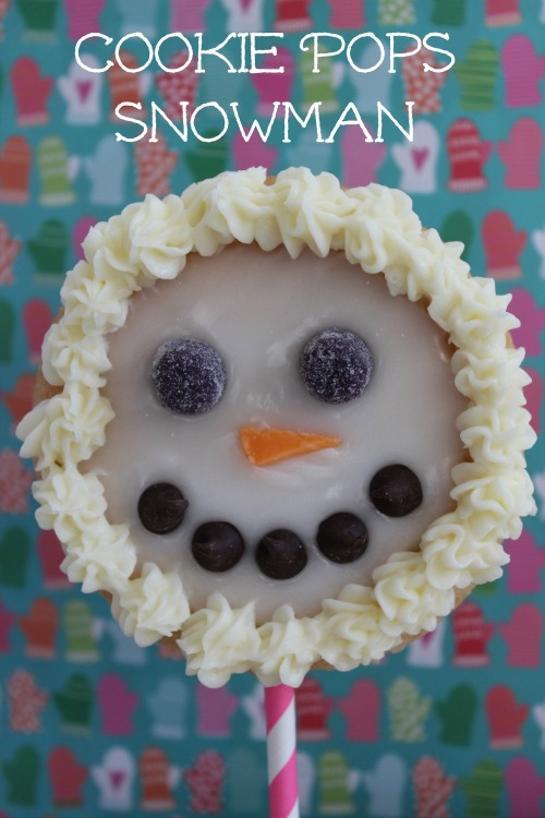 Snowman Cookie Pops - BargainBriana