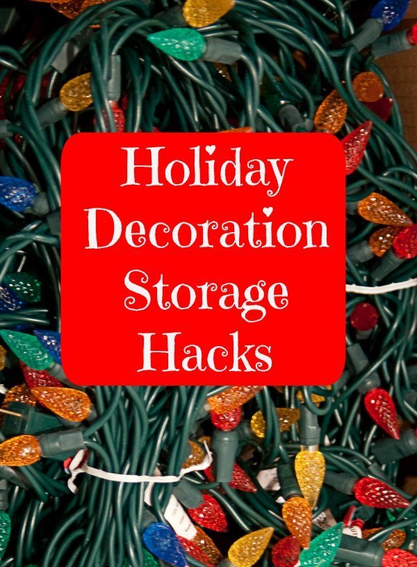 Holiday Decoration Storage Hacks - BargainBriana