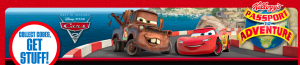 Kelloggs Cars 300x65 Kelloggs: Earn FREE Gas Gift Cards, Concession Cash, and Cars 2 Prizes