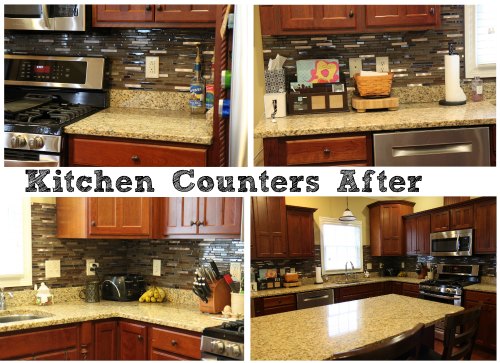 My Organized Kitchen Counters {52 Weeks to a More Organized Home\/Life}  BargainBriana