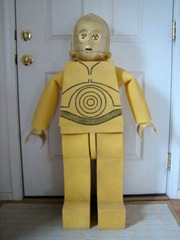 Lego C-3PO Costume Lego C-3PO Costume