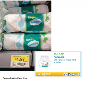 Pampers1 300x300 Walmart: Pampers Wipes as low as $1.22