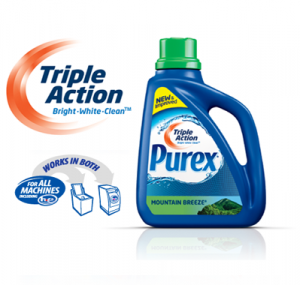 Purex Purex 300x285 Free Sample Purex Triple Action Detergent