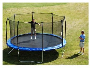 Skywalker Trampoline 300x229 Walmart: Skywalker 12 Round Trampoline & Safety Enclosure Combo $249