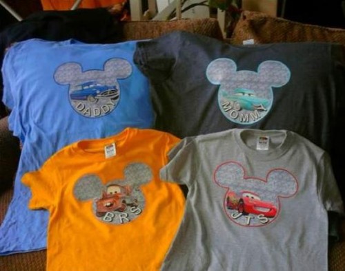 DIY: Disney Iron On Shirts - BargainBriana