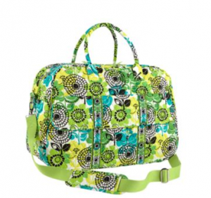 vera bradley has the grand traveler bag on sale for just  98 retail  ...