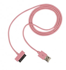 pink sync data charger 283x300 No More Rack: Pink Data Charger for $2 + More Deals