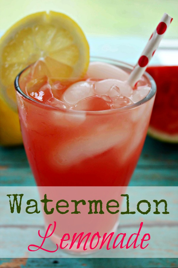 Here's a new  recipe for lemonade that takes this class summertime drink to a whole new level--Watermelon Lemonade! Yum!