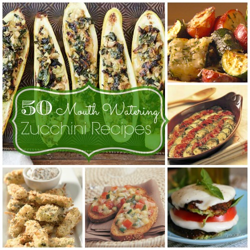 50 Mouth Watering Zucchini Recipes