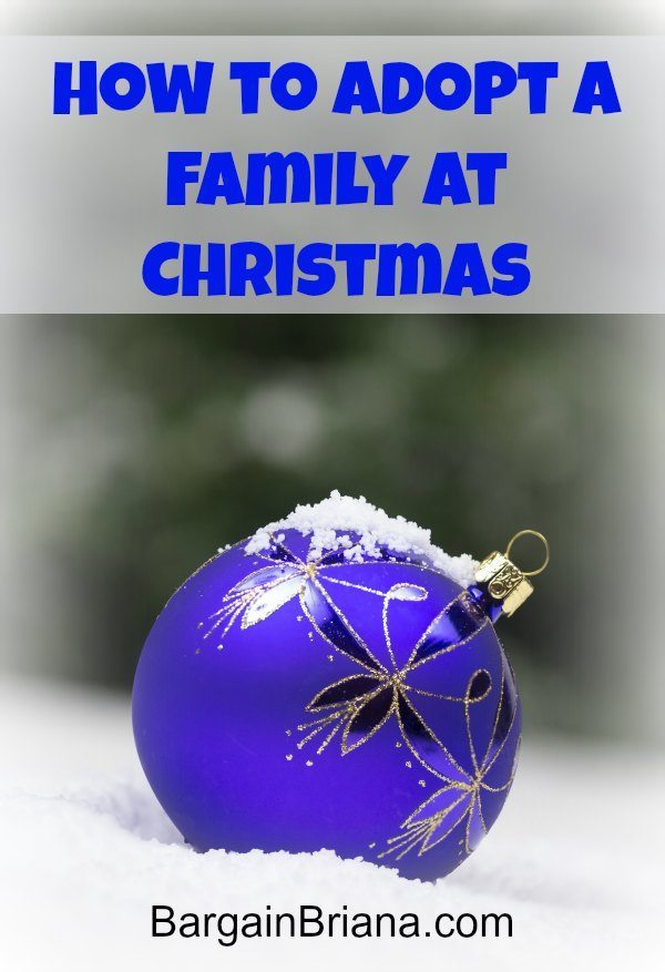 How to Adopt a Family at Christmas