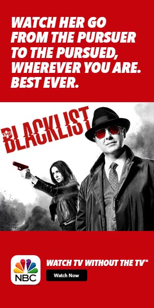 Blacklist on TVEverywhere App