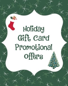 holiday gift card deals