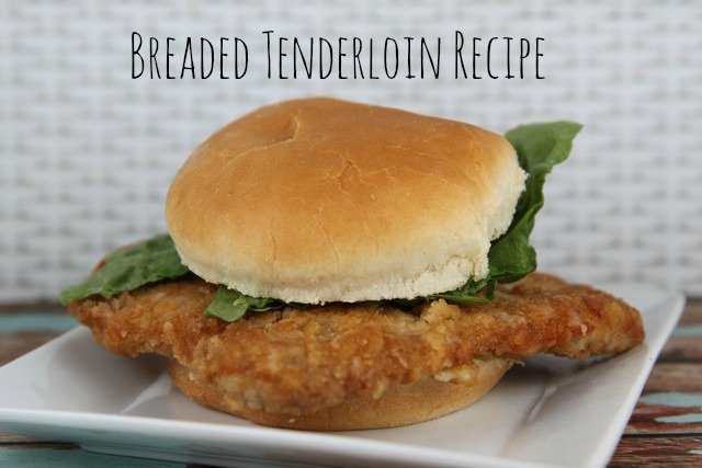 Breaded Tenderloin Homemade Recipe