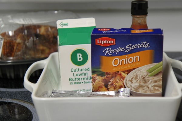 Buffalo Onion Ranch Dip Ingredients