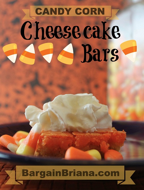 Candy Corn Cheesecake Bars Recipe