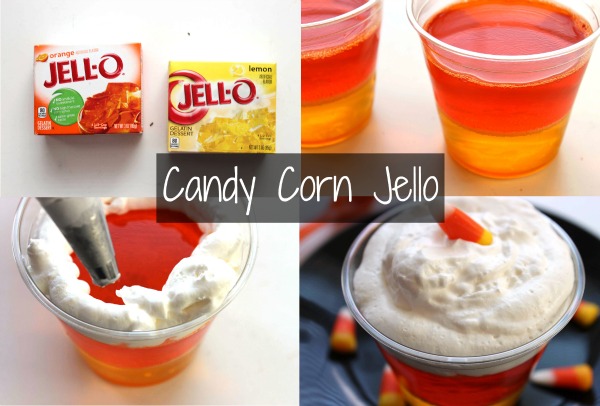 Candy Corn Jello Easy Dessert Recipe