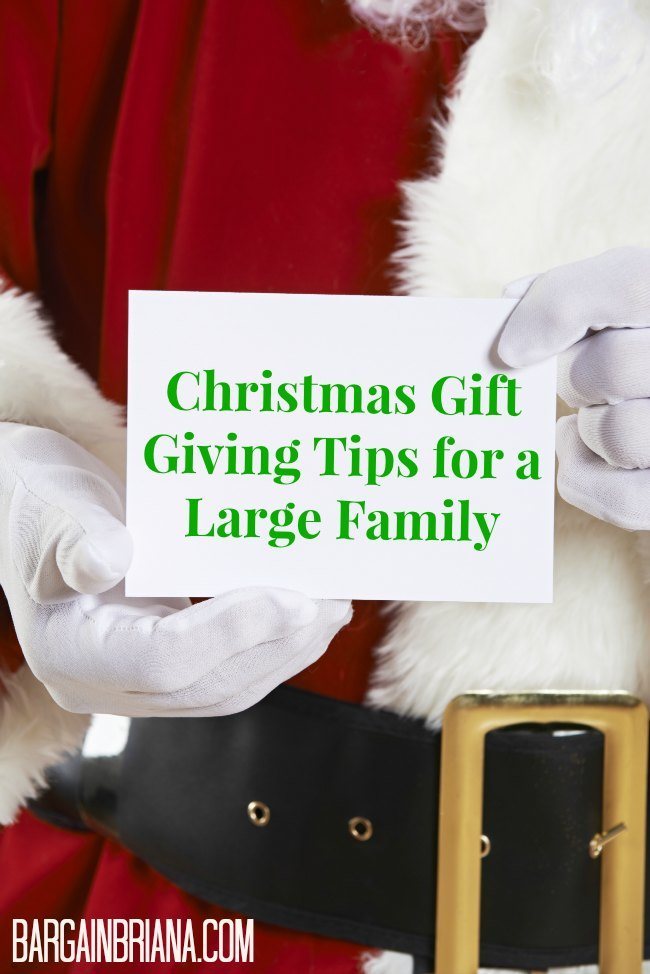 Christmas Gift Giving Tips for a Large Family