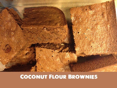 Coconut Flour Brownies