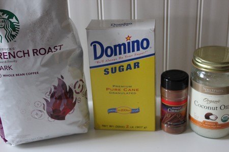 Coffee Sugar Scrub Ingredients