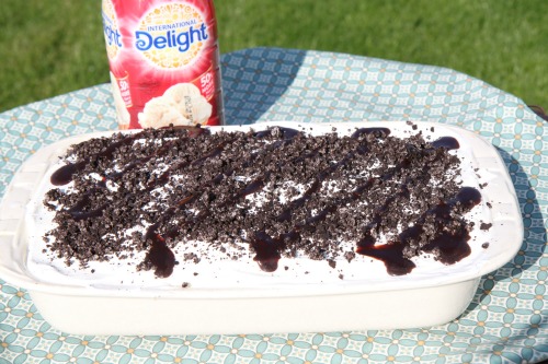 Easy Cookie Sandwich Icebox Cake Dessert Recipe It is a easy summer dessert that is sure to please, this Cookie Sandwich Icebox Cake is a perfect. It only requires three ingredients including oreos and is a breeze to assemble. This icebox cake recipe is one that you will be asked over and over again to make!