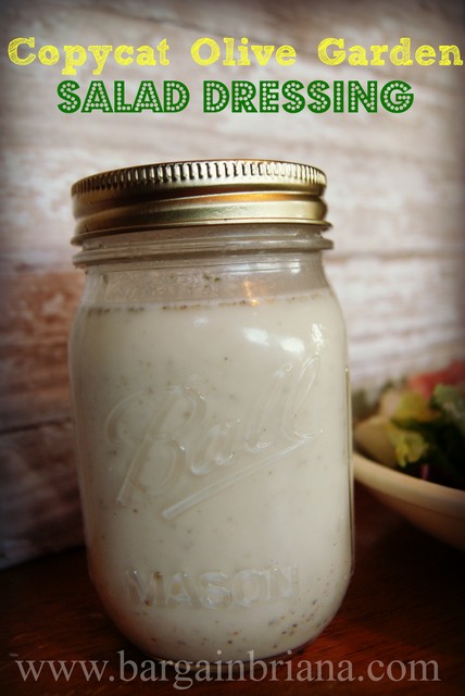 Copycat Popular Italian Restaurant Salad Dressing Bargainbriana