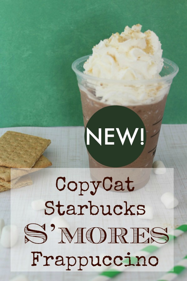 CopyCat Starbucks S’mores Frappuccino Recipe