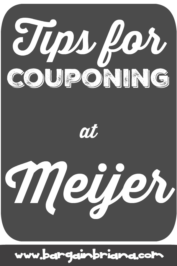 Couponing Tips for Meijer - Learn to Coupon 101