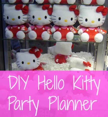  DIY  Hello  Kitty  Birthday  Party  Planning Post BargainBriana