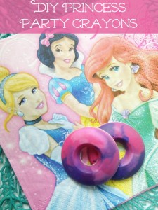 DIY Princess Party Crayons - BargainBriana