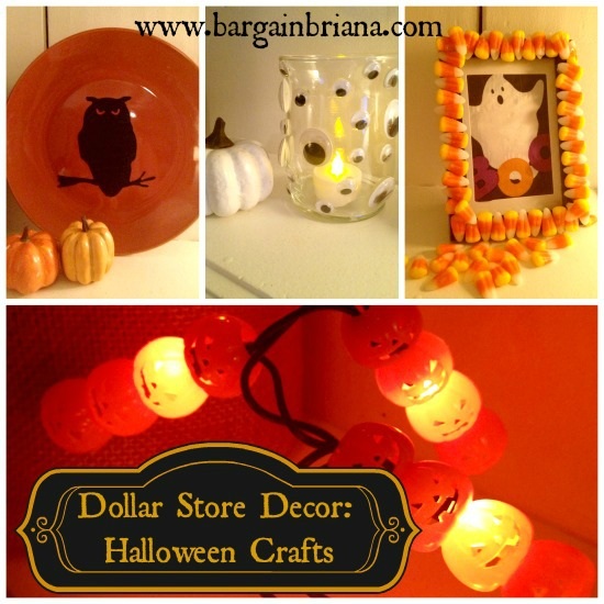 Dollar Store Decor Halloween Crafts