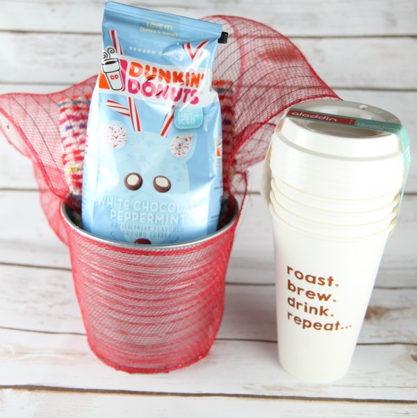 Dunkin’ Donuts® Coffee Gift Basket Idea