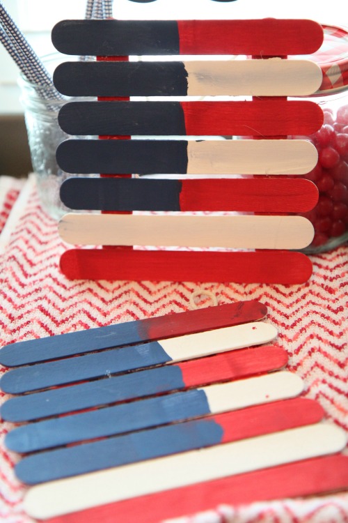 Easy American Flag Craft Kids