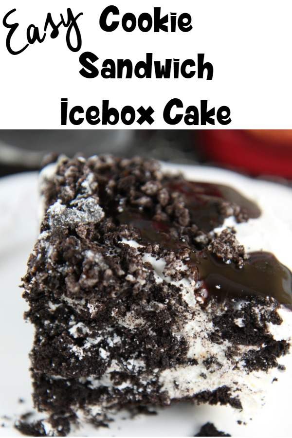 Easy Cookie Sandwich Icebox Cake Dessert Recipe It is a easy summer dessert that is sure to please, this Cookie Sandwich Icebox Cake is a perfect. It only requires three ingredients including oreos and is a breeze to assemble. This icebox cake recipe is one that you will be asked over and over again to make!