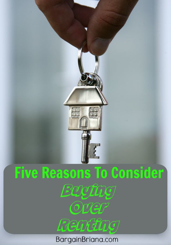 Five Reasons To Consider Buying Over Renting