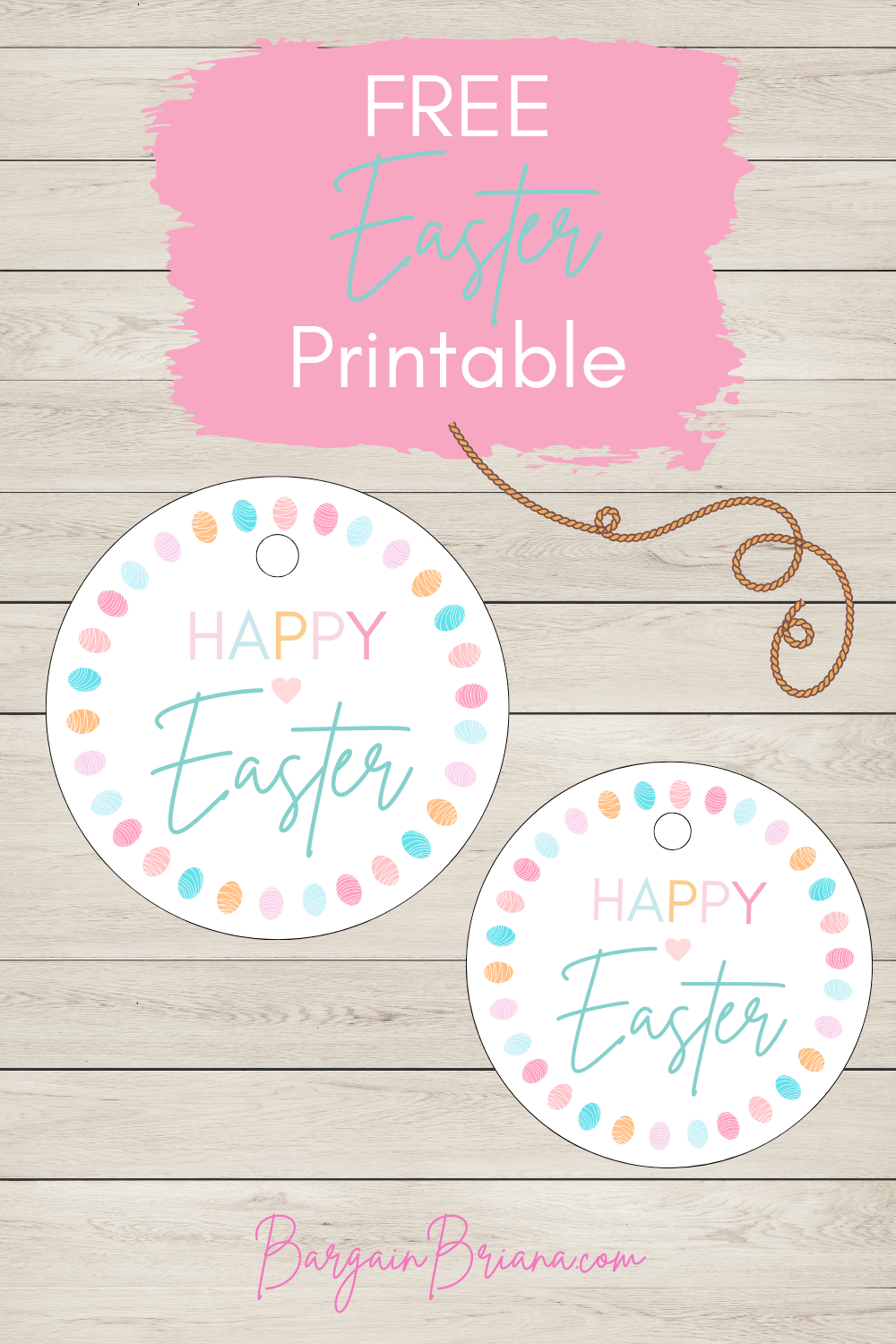 Add a festive touch to your Easter baskets, treat bags, or party favors with these adorable FREE circle gift tags! Featuring cheerful designs and pastel colors, they’re perfect for DIY gifts, envelope seals, cupcake toppers, and more.