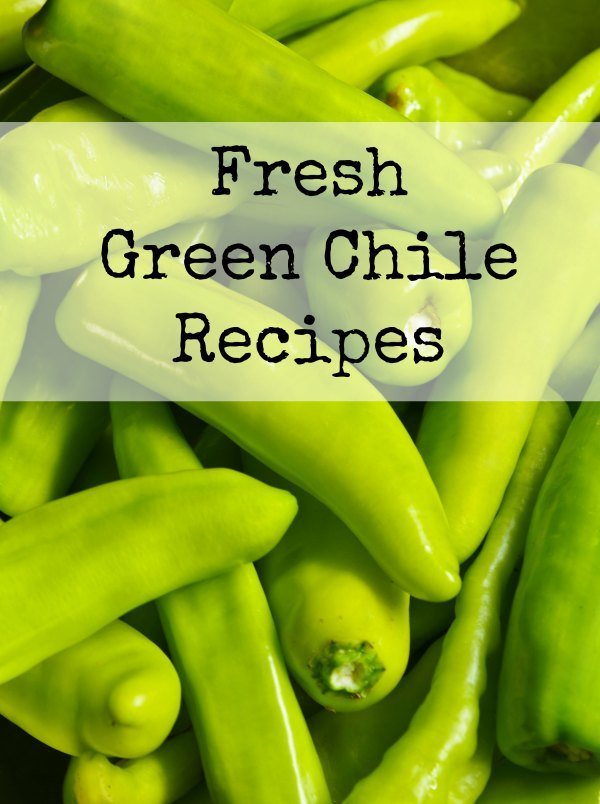 Using the Garden Veggies Fresh Green Chile Recipes BargainBriana