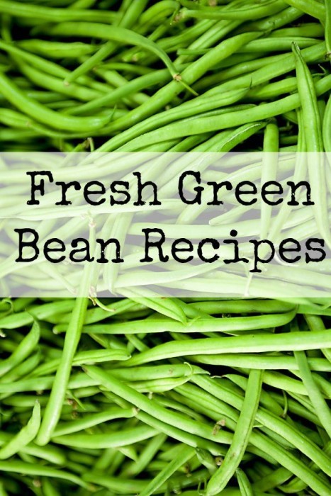 Using the Garden Veggies | Green Bean Recipe Ideas