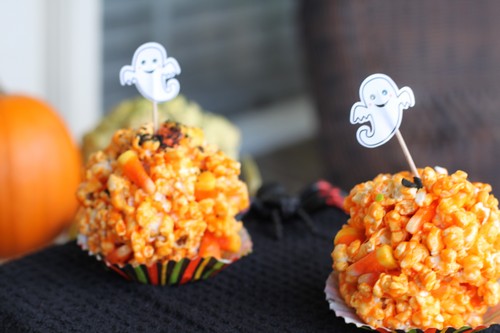 Halloween Ideas for Popcorn Balls