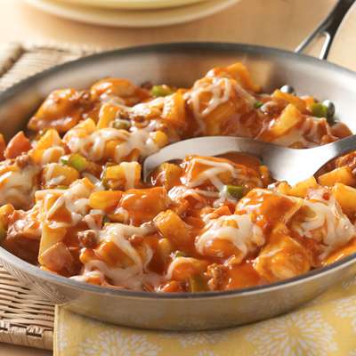 Hawaiian Ravioli Skillet Recipe