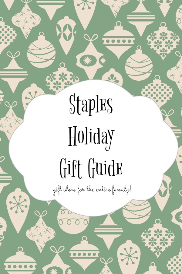 The Staples Black Friday Ad has been released! It is exciting to see all the fantastic Black Friday deals. There are gifts for everyone on your list available at Staples during Black Friday at fantastic prices. I have scoured the ad and I’m sharing some of my favorite gift ideas with you.