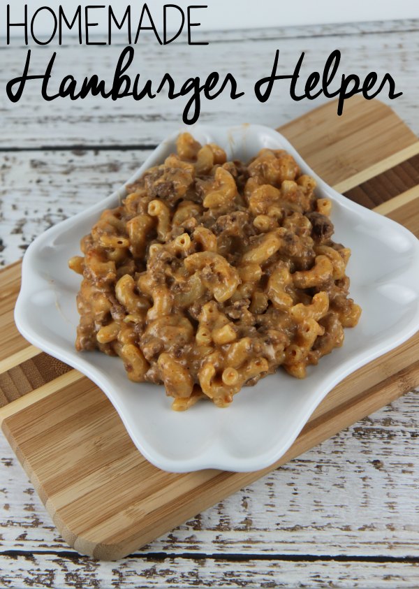 Homemade Hamburger Helper - Easy to Make at Home and Much Healthier