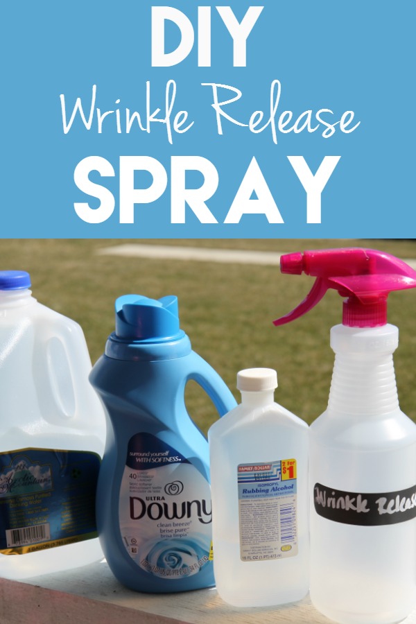 Homemade Wrinkle Release Spray