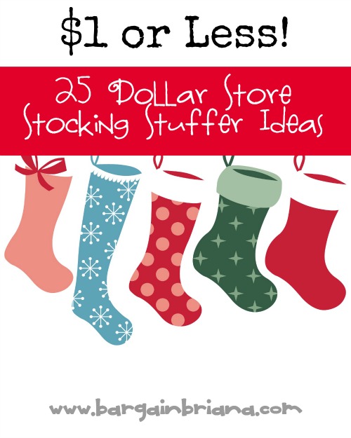 Inexpensive Dollar Store Stocking Stuffer Ideas