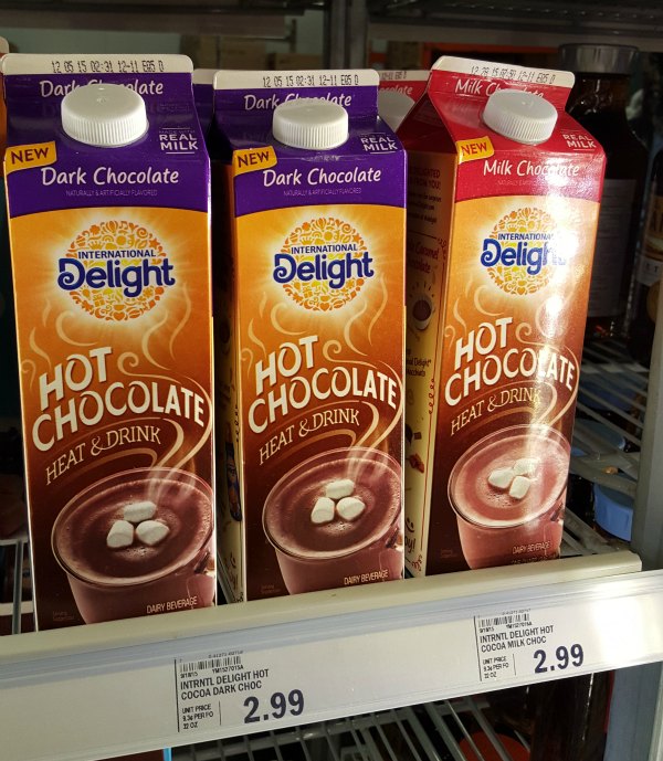 International Delight Hot Chocolate in Stores