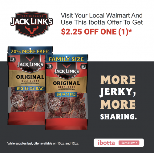 Who doesn’t love Jack Link’s Beef Jerky?! It’s made with 100% Beef, offers 11g of protein per serving, tastes amazing, and now, you get 20% more when purchasing the NEW 12oz. bag!!#BigBagOfJackLinksJerky #collectivebias