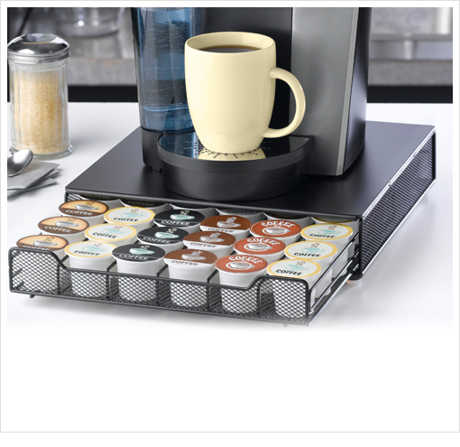 K-Cup Rolling Drawer (Holds 36 Pods) $15.99 Shipped - BargainBriana