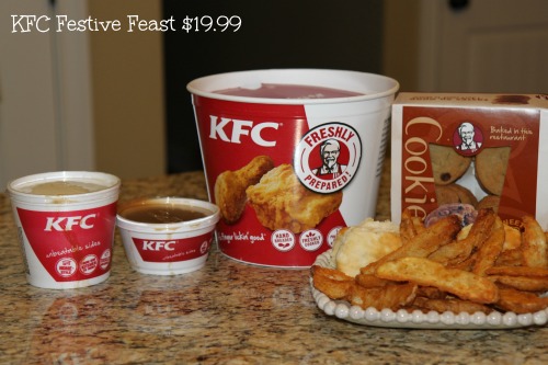 KFC Festive Feast for $19.99 | $50 KFC Gift Certificate ...