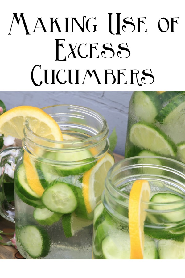 Making Use of Excess Cucumbers